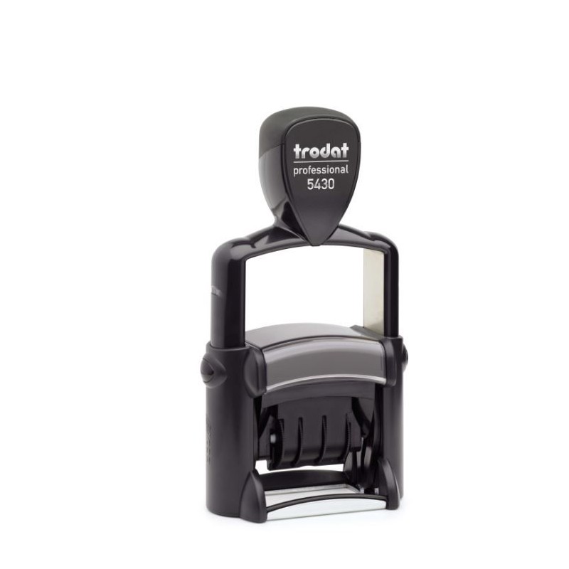 TAMPON METAL LINE TRODAT 5430-T 2 LIGNES+DATEUR