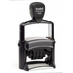 TAMPON METAL LINE TRODAT 5460-T 6 LIGNES+DATEUR