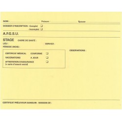 POCHETTE ARS-SUIVI MEDICAL