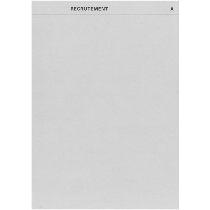 CHEMISE A-RECRUTEMENT-85.OM.30 CHEMISE A-RECRUTEMENT-85.OM.30