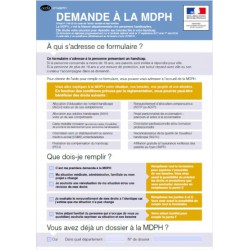 NOUVEAU FORMULAIRE DE DEMANDE 2017 MDPH