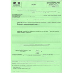 Risque d'exposition à l'amiante - REFUS DE REPRISE DE TRAVAUX