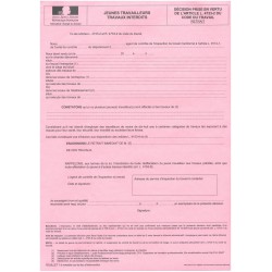 Risques liés au jeunes travailleurs / Travaux Interdits / Arrêt de travaux