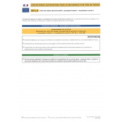 CSP.1.8 Carte de séjour pluriannuelle "Passeport talent - Mandataire social"