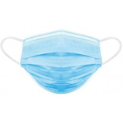 Masques jetables - 3 plis-3 couches