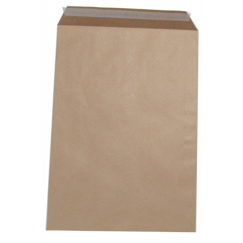 Pochette kraft 229 x 324 mm logo Marianne avec fenêtre