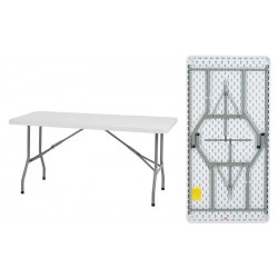 Table pliante empilable