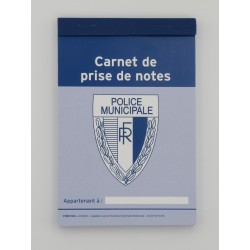 Carnet de prises de notes...