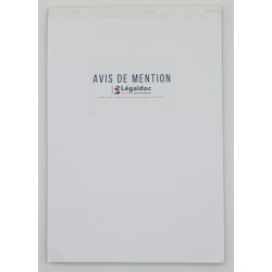 Carnet d'avis de Mention