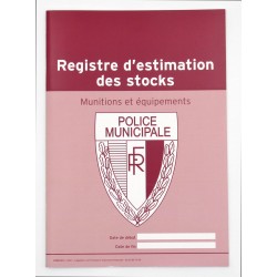 Registre d'estimation des...