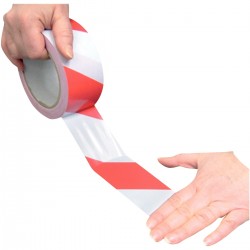 Ruban adhésif rouge et...