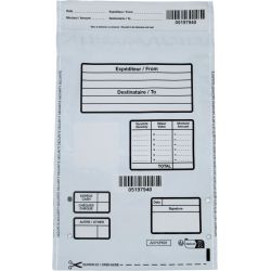 Sac Scellé Sécurisé 185x260 mm