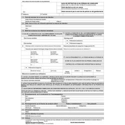 Avis de rétention d'un...