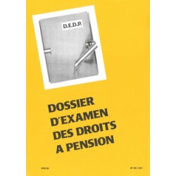 Dossier d'examen des droits...