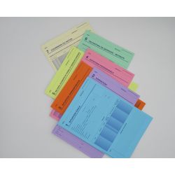 Jeu de 7 chemises (dossiers...