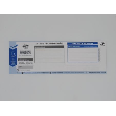 LETTRE RECOMMANDEE LRSD SANS AR