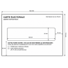 Enveloppes manuelles 114 x 162 mm pour Cartes Électorales