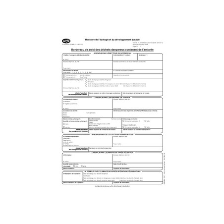Bordereau d'envoi - Format 21 x 29,7 cm - Documents & Accessoires