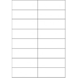 Etiquettes à angles vifs...