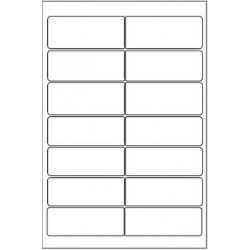 Etiquettes à angles...