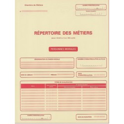 Répertoire des métiers -...
