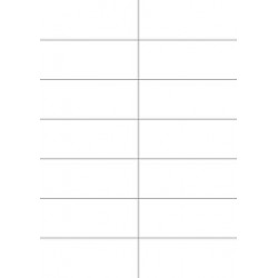 Etiquettes coins vifs 105 x...