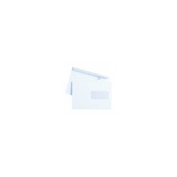 Netuno 1000 enveloppes commerciales blanches en papier C6 114x 162 mm 80g  enveloppes autocollantes sans fenêtre qualité supérieure enveloppes pour  affaires avec impression intérieure bleue : : Fournitures de bureau