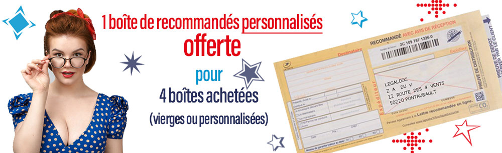 Promotion sur les recommandés personnalisés